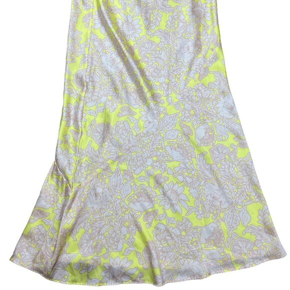 RUMER The Label x Revolve Yellow/Tan Harmony Resortwear Cut-Out Maxi Dress - Picture 4 of 10